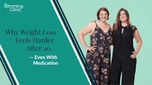 Why Weight Loss Feels Harder After 40 — Even With Medication