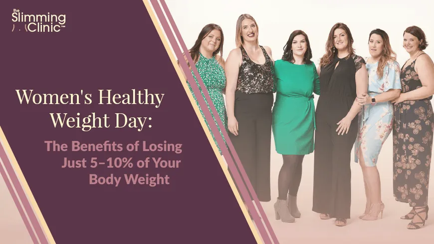 Patients celebrating losing 5% to 10% of your body weight