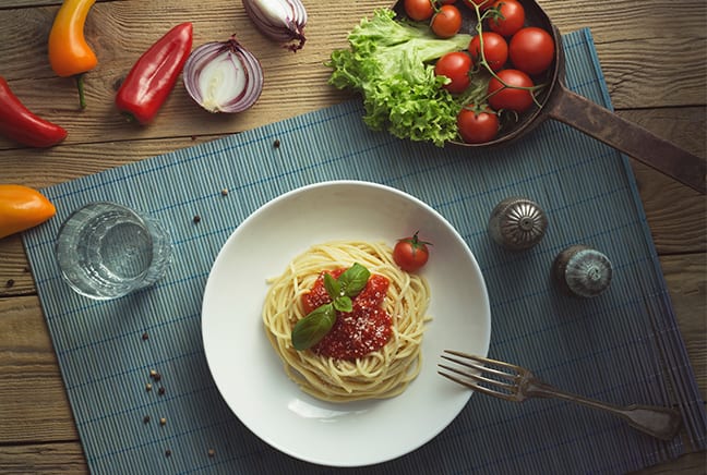 Lighter Spaghetti and Meatballs Recipe