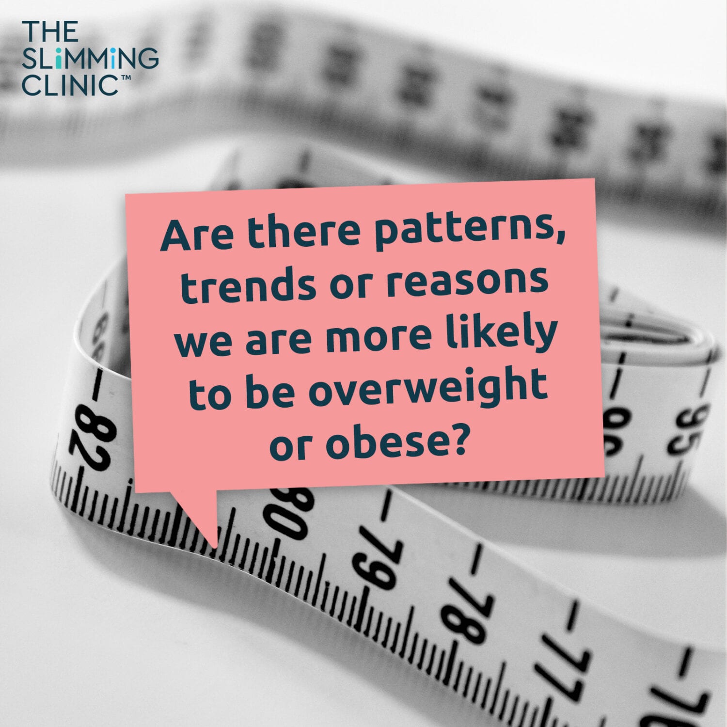 Do certain factors make us more likely to be obese or overweight?