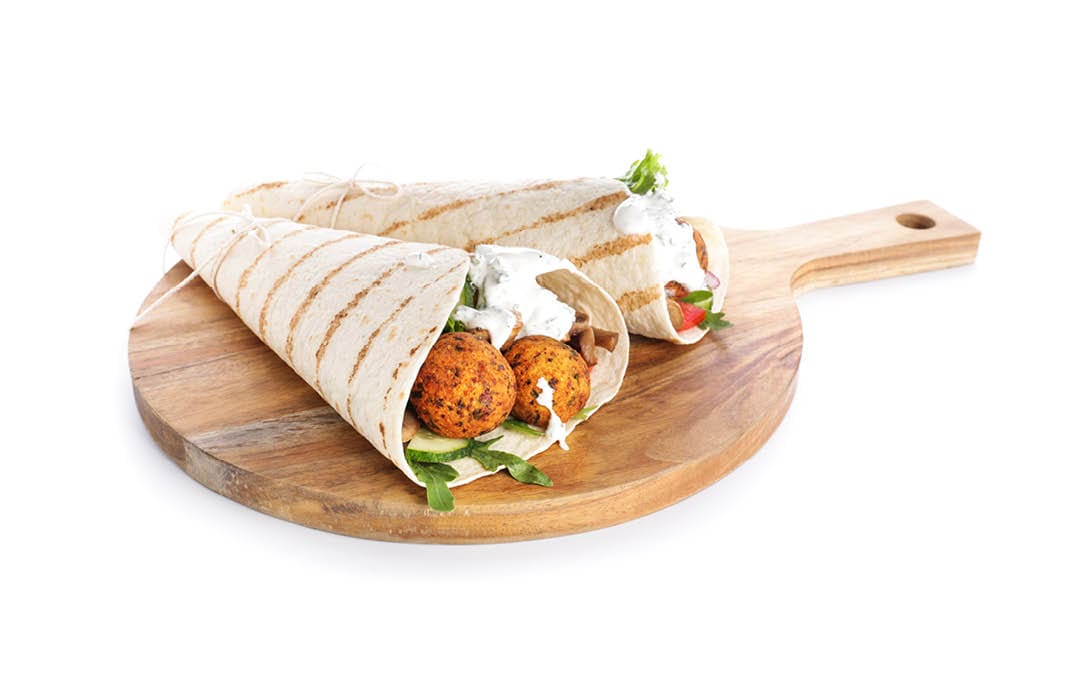 Diet Plan Week 4 – Recipe 30 Falafel Wrap