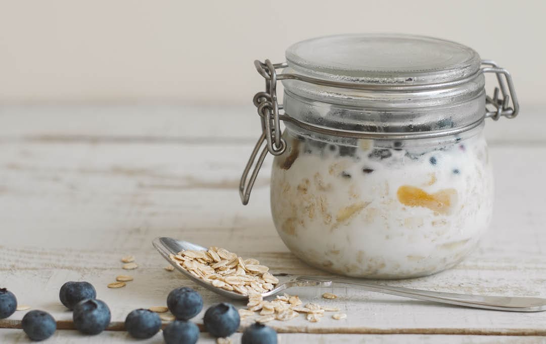 April Diet Plan Week 2 – Recipe 1 Overnight Oats