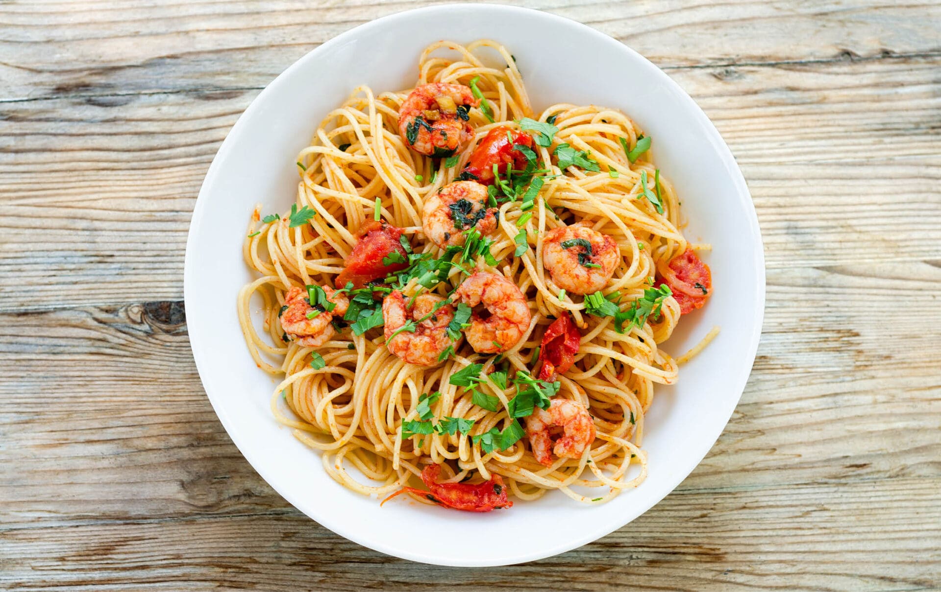 Prawn Spaghetti