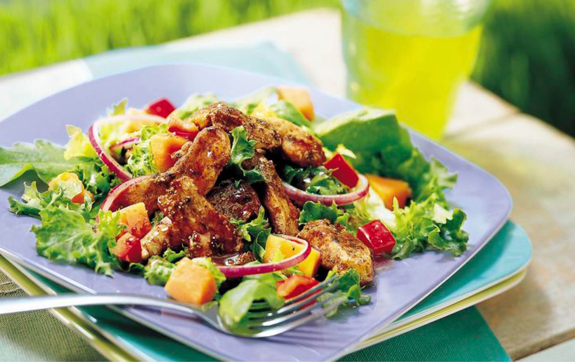 July Diet Plan Week 3 – Recipe 2 Caribbean Chicken Salad