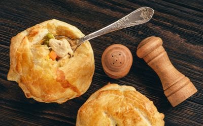 healthy chicken pie