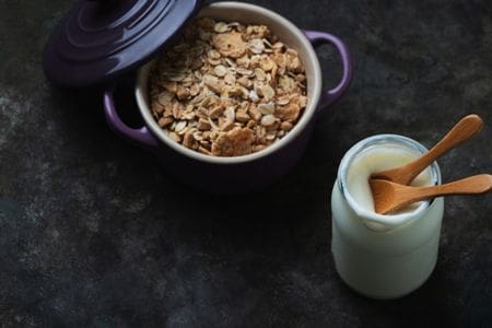 Toffee Apple Granola Pots